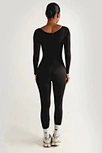 deep low jumpsuit